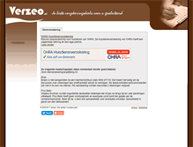 Tablet Screenshot of dierenverzekering.verzeo.nl