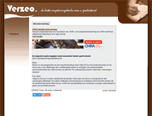 Tablet Screenshot of huisdierenverzekering.verzeo.nl